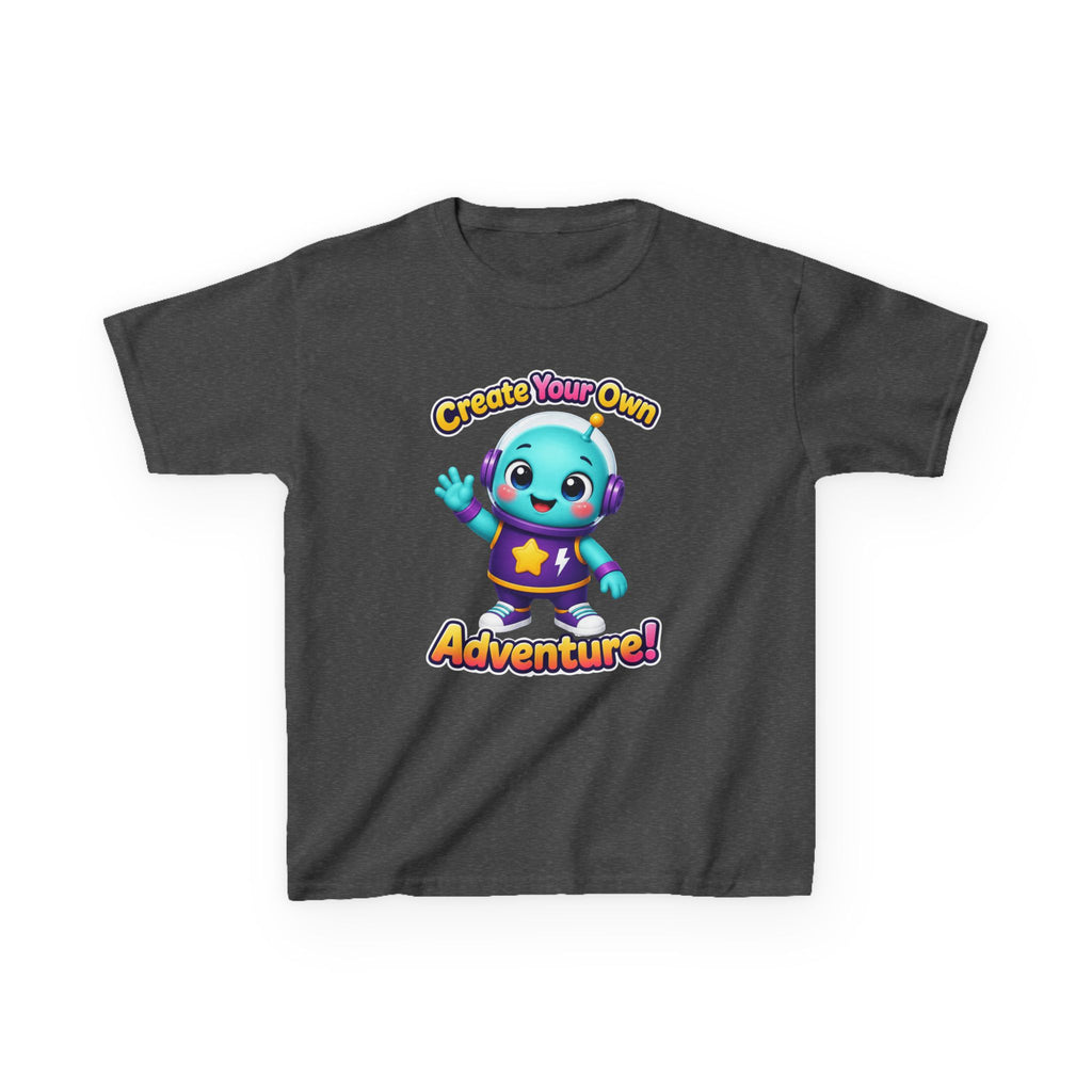 Kids Adventure T-Shirt — 'Create Your Own Adventure' Cute Alien Graphic Tee
