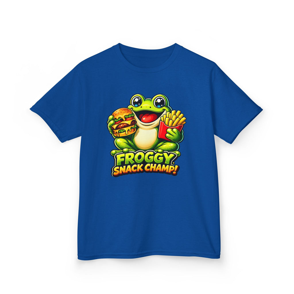 Kids Frog T-Shirt – Froggy Snack Graphic Tee