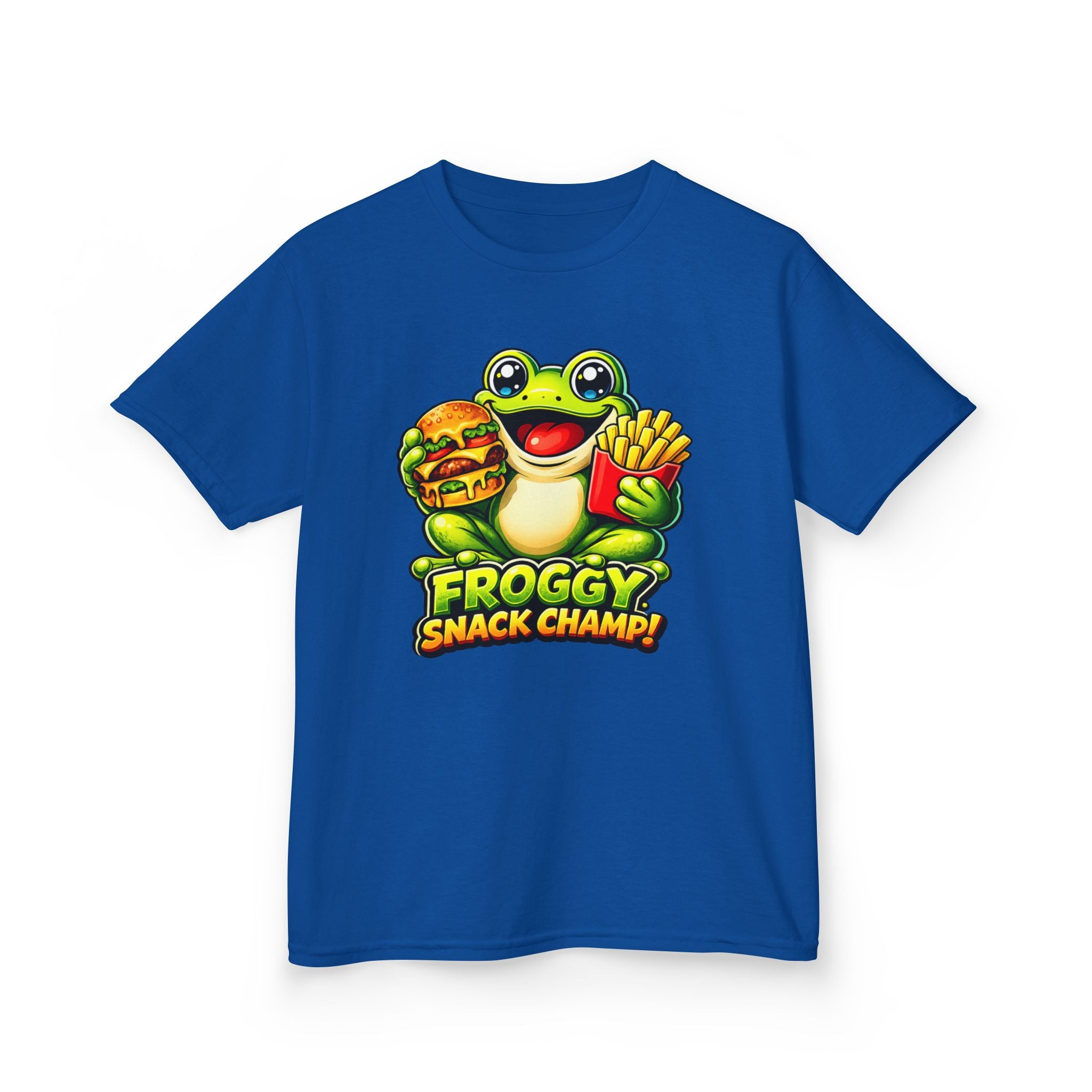 Kids Frog T-Shirt – Froggy Snack Graphic Tee