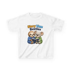 Kids Reading T-Shirt — 'Story Time Besties' Cute Sloth & Koala Graphic Tee