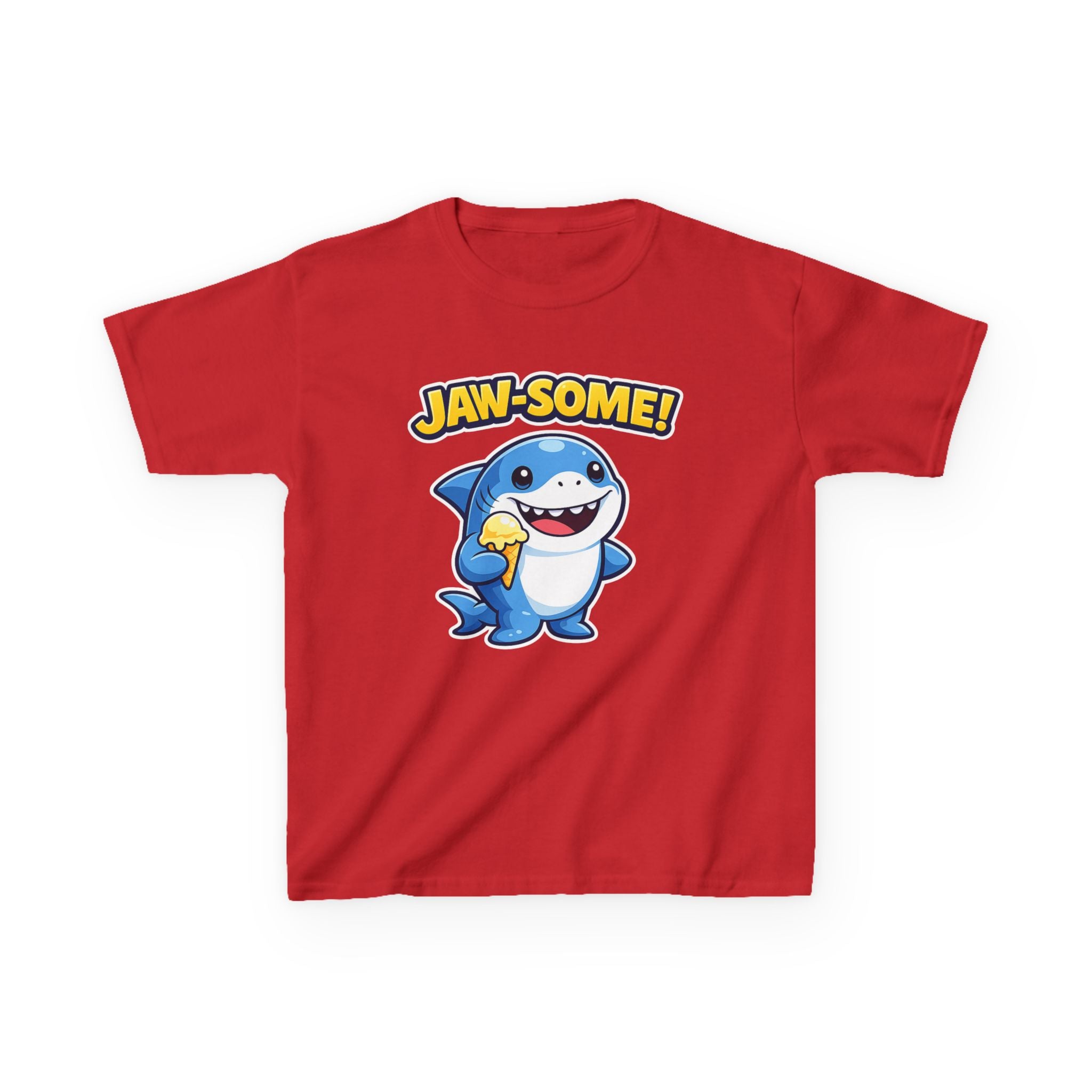 Cartoon Shark  - Kids T Shirt