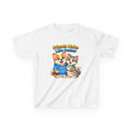 Kids Friendship T-Shirt — 'Friends Make Life Better' Cute Cat & Dog Graphic Tee