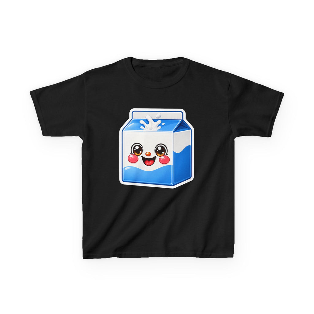 Kids Milk Carton T-Shirt — 'Got Milk?' Cute Kawaii Smiling Milk Carton Graphic Tee