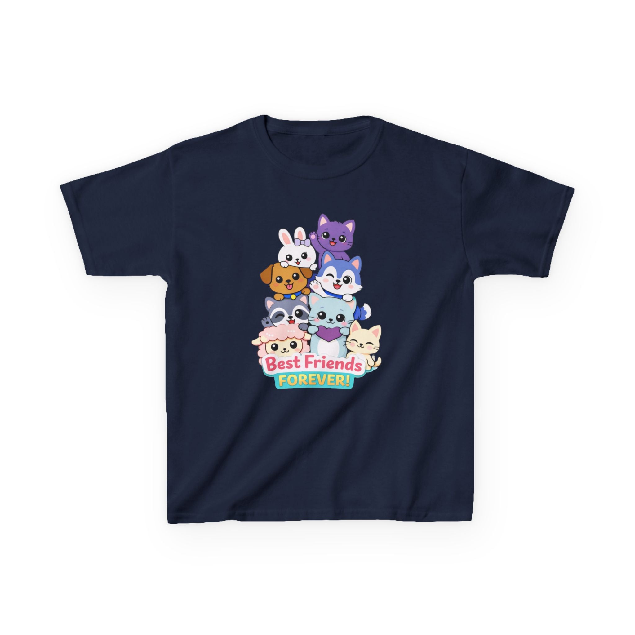 Kids Animal T-Shirt – Best Friends Forever Graphic Tee