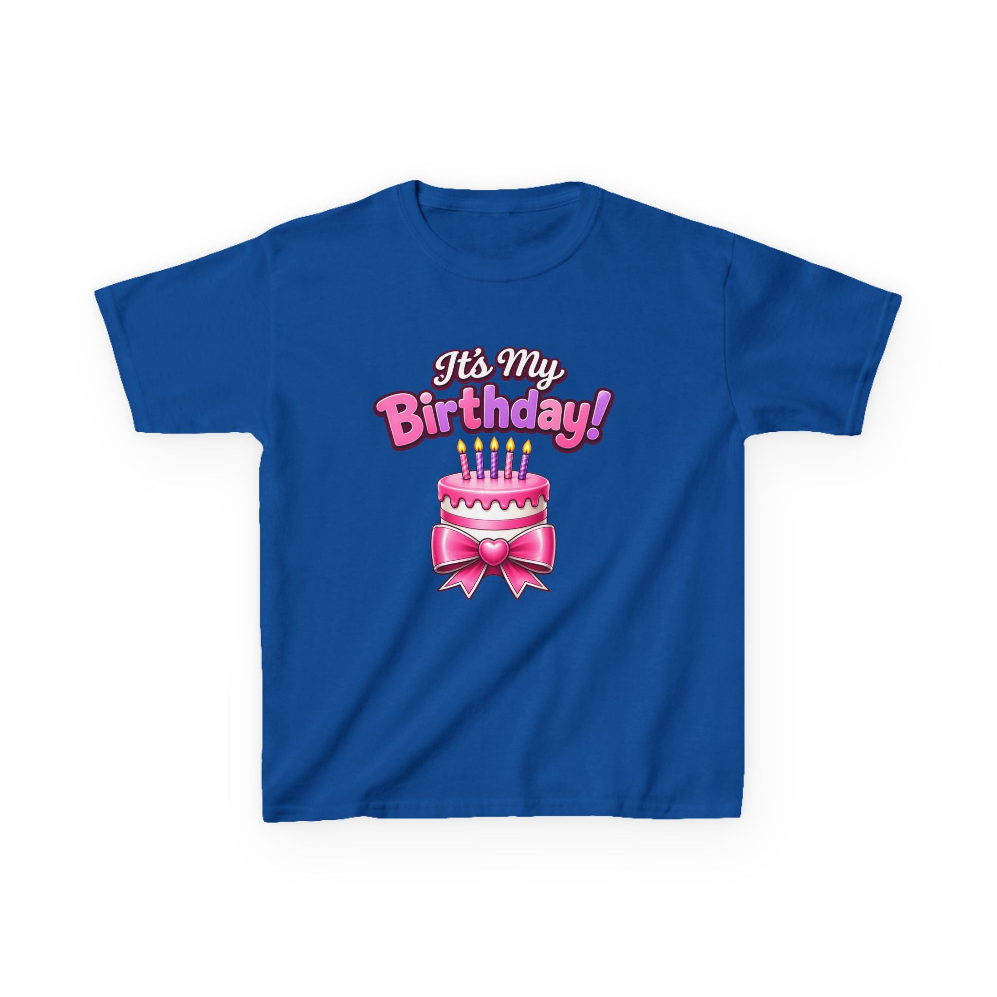 Kids Birthday T-Shirt – Girl Birthday Graphic Tee