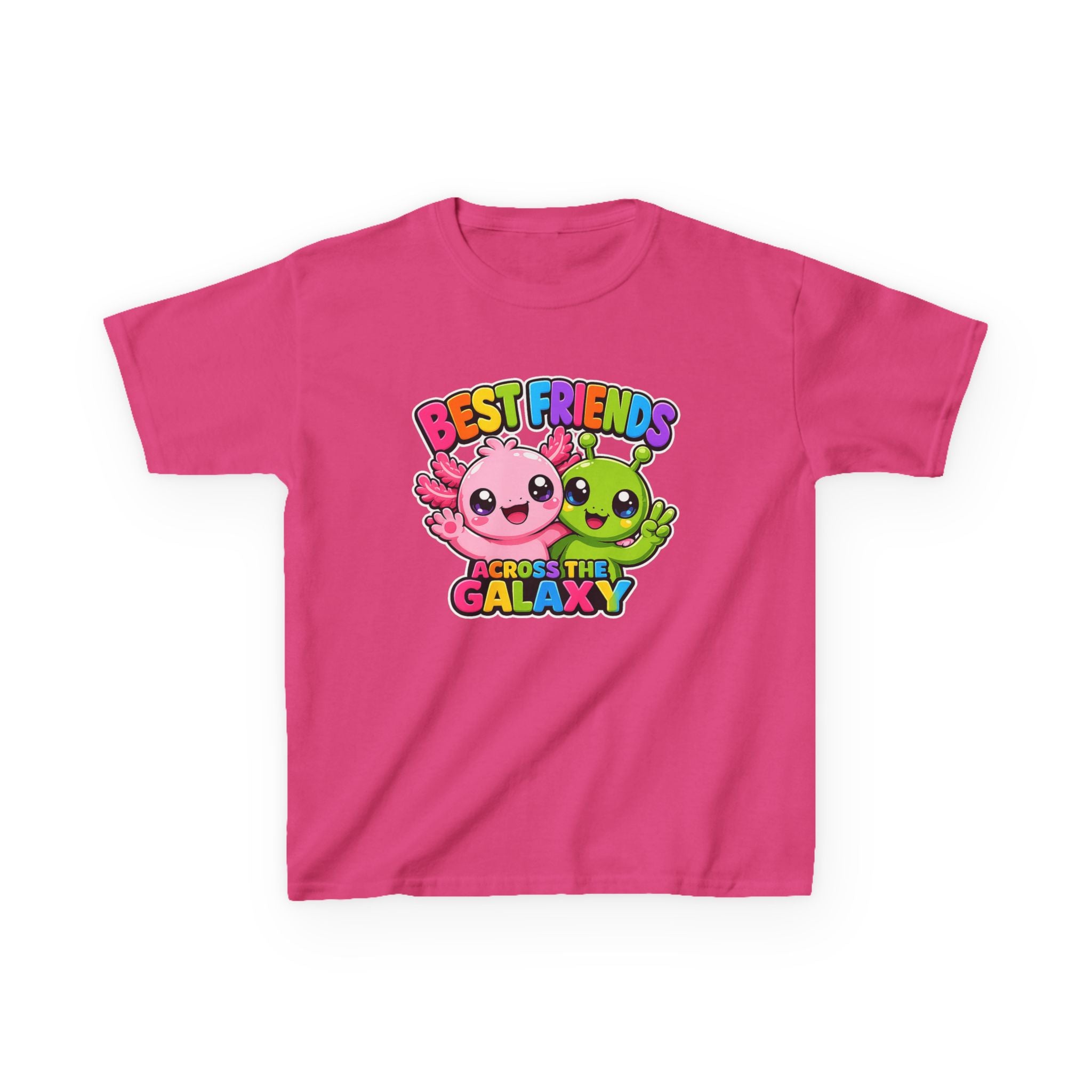Kids Animal T-Shirt – Best Friends Across the Galaxy Graphic Tee