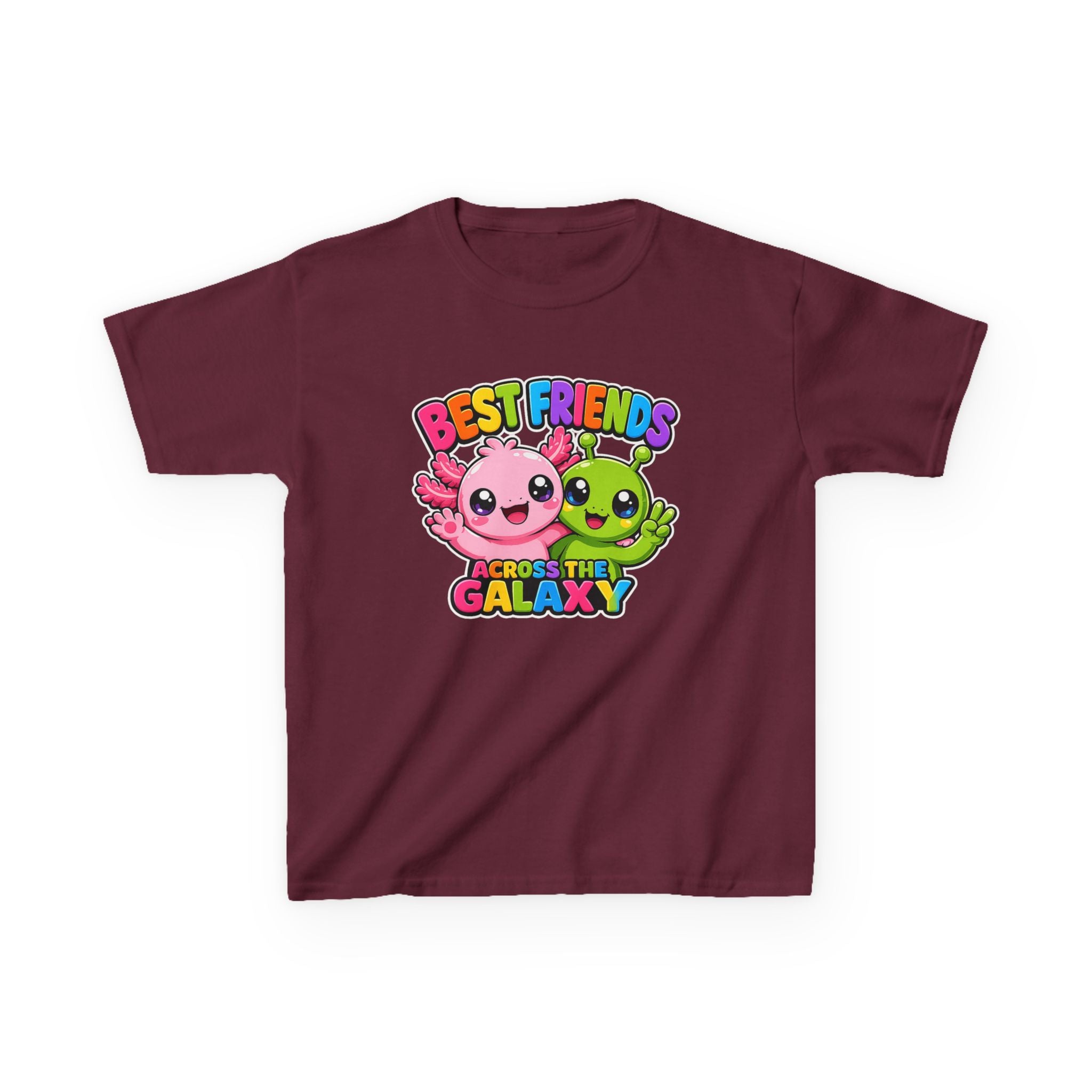 Kids Animal T-Shirt – Best Friends Across the Galaxy Graphic Tee