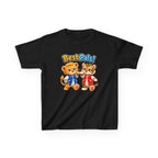 Kids Animal Friends T-Shirt — 'Best Pals!' Cute Teddy & Tiger Graphic Tee