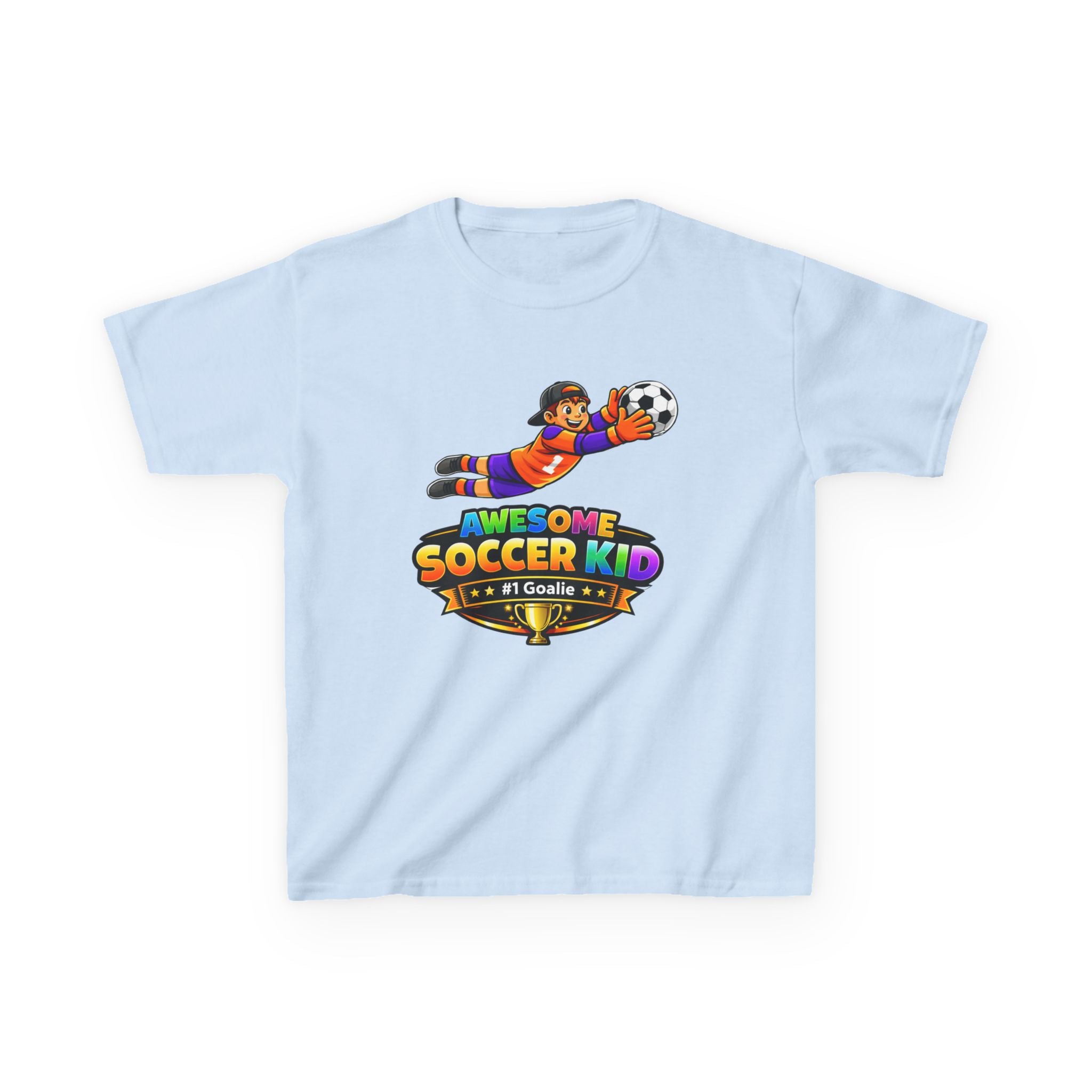 Kids Soccer Goalie T-Shirt – Last Line of Defense Graphic Tee