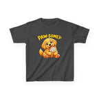 Kids Tee — "Paw-some" Puppy Graphic