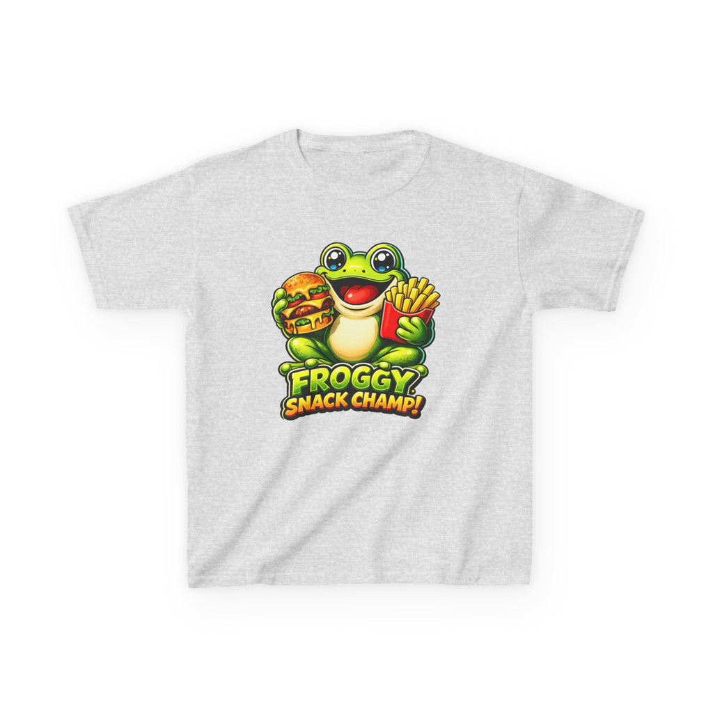 Kids Frog T-Shirt – Froggy Snack Graphic Tee