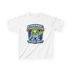 Kidxtr™ Kids Space T-Shirt — 'Cosmic Commander' Space Duty Alien Graphic Tee