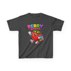 Kids Strawberry T-Shirt — 'Berry Sweet' Cute Strawberry Graphic Tee