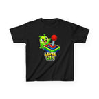 Kids Gamer T-Shirt — 'Level Up!' Gamer Alien Graphic Tee