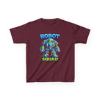 Robot Squad Kids T‑Shirt — Colorful Cute Mech Tee for Boys & Girls