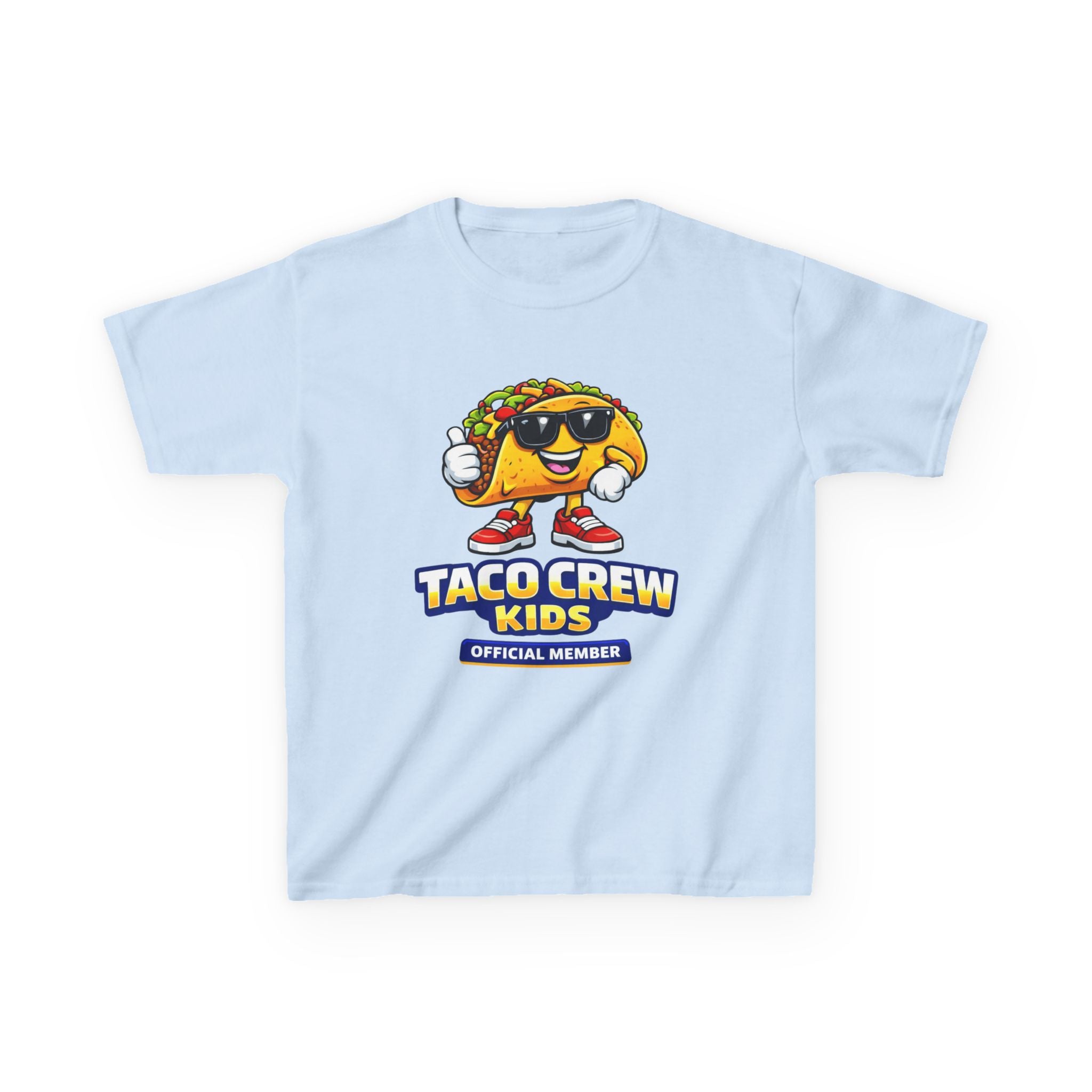 Kids Football T-Shirt — 'Taco Power' Football Hero Graphic Tee