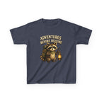 Kids Raccoon T-Shirt — 'Adventures Before Bedtime' Lantern Graphic Tee
