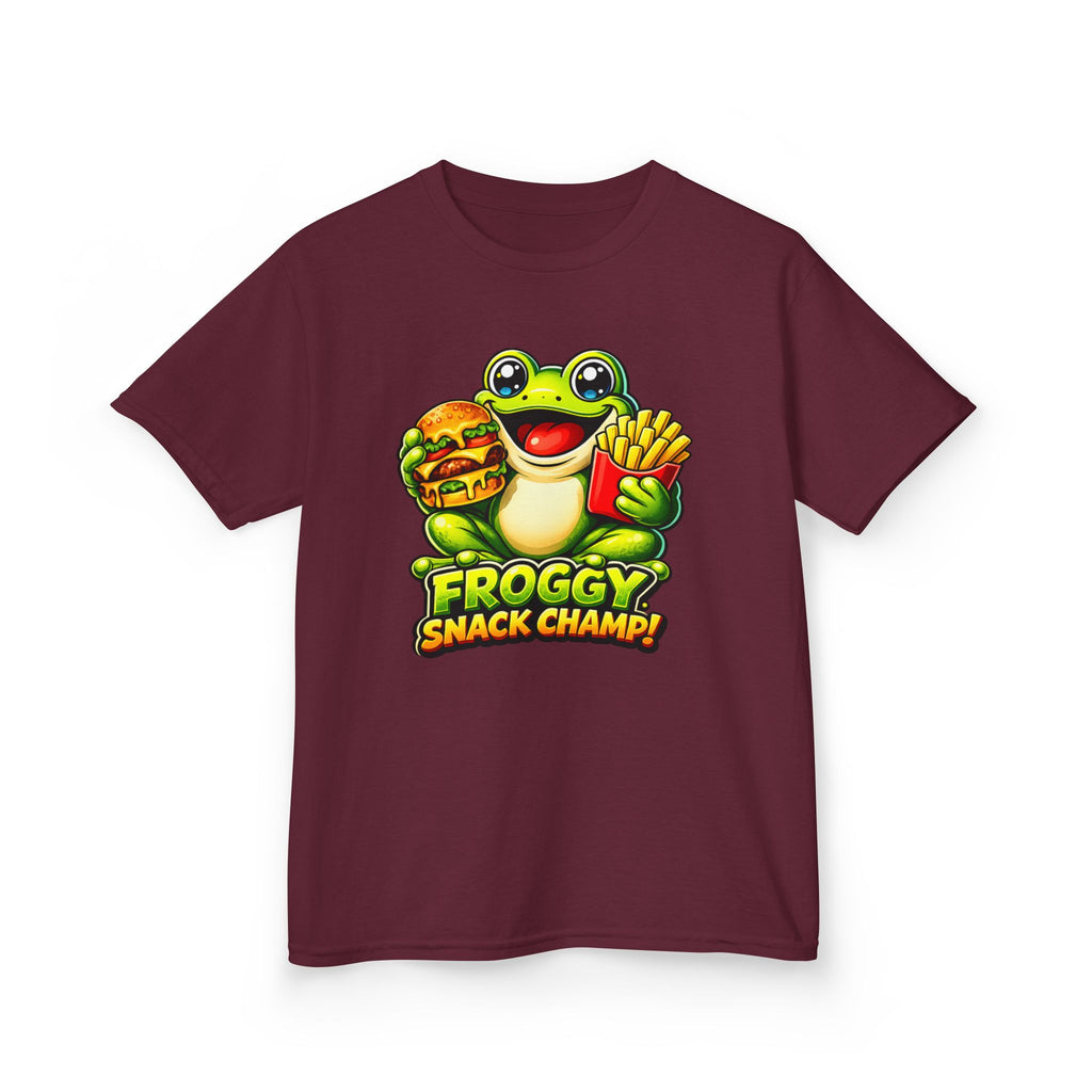 Kids Frog T-Shirt – Froggy Snack Graphic Tee