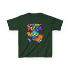 Kids Cosmic Pizza T-Shirt — 'Cosmic Pizza' Cute Alien Eating Pizza Graphic Tee