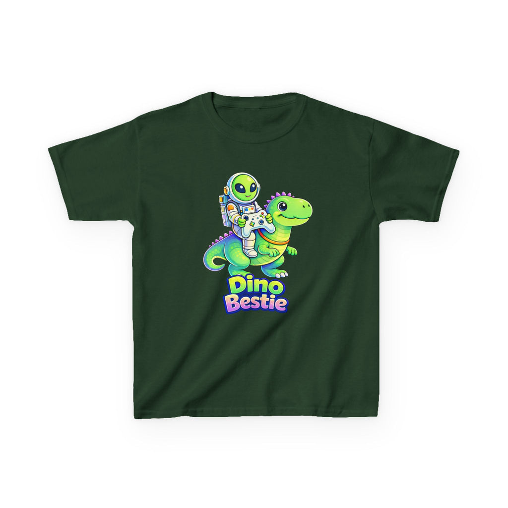 Kids Gamer T-Shirt – Dino Bestie Graphic Tee