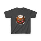 Kids Coconut T-Shirt — 'Tropical Vibes' Cute Kawaii Coconut Fruit Graphic Tee