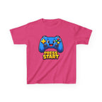 Kids Game Controller T-Shirt — 'Press Start' Gaming Graphic Tee