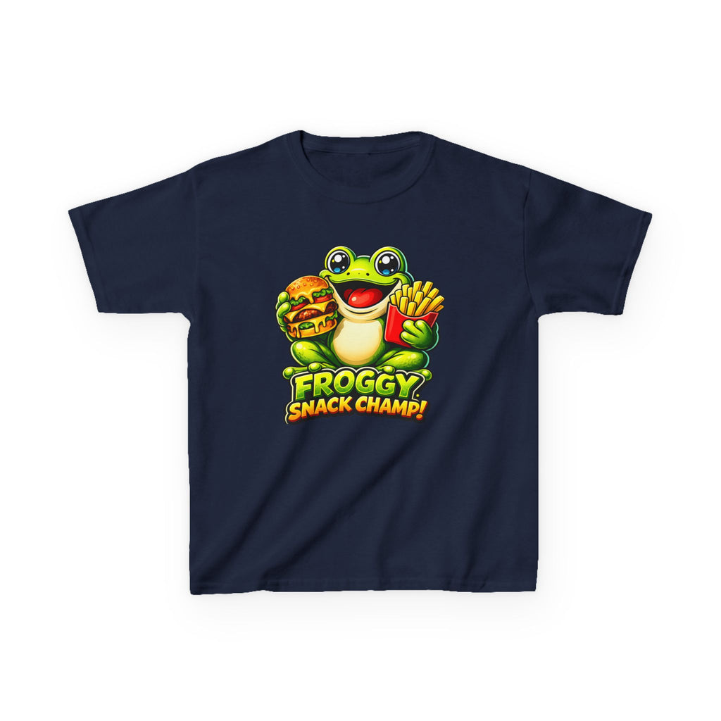 Kids Frog T-Shirt – Froggy Snack Graphic Tee