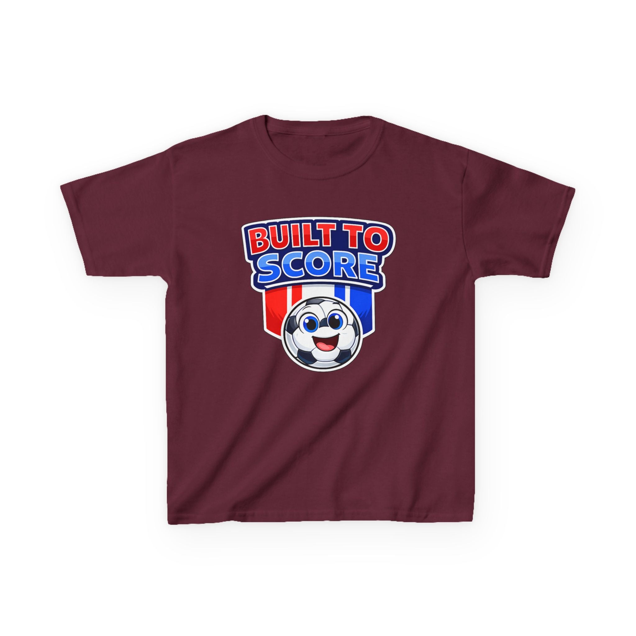 Kids Soccer T-Shirt – Built to Score Graphic Tee