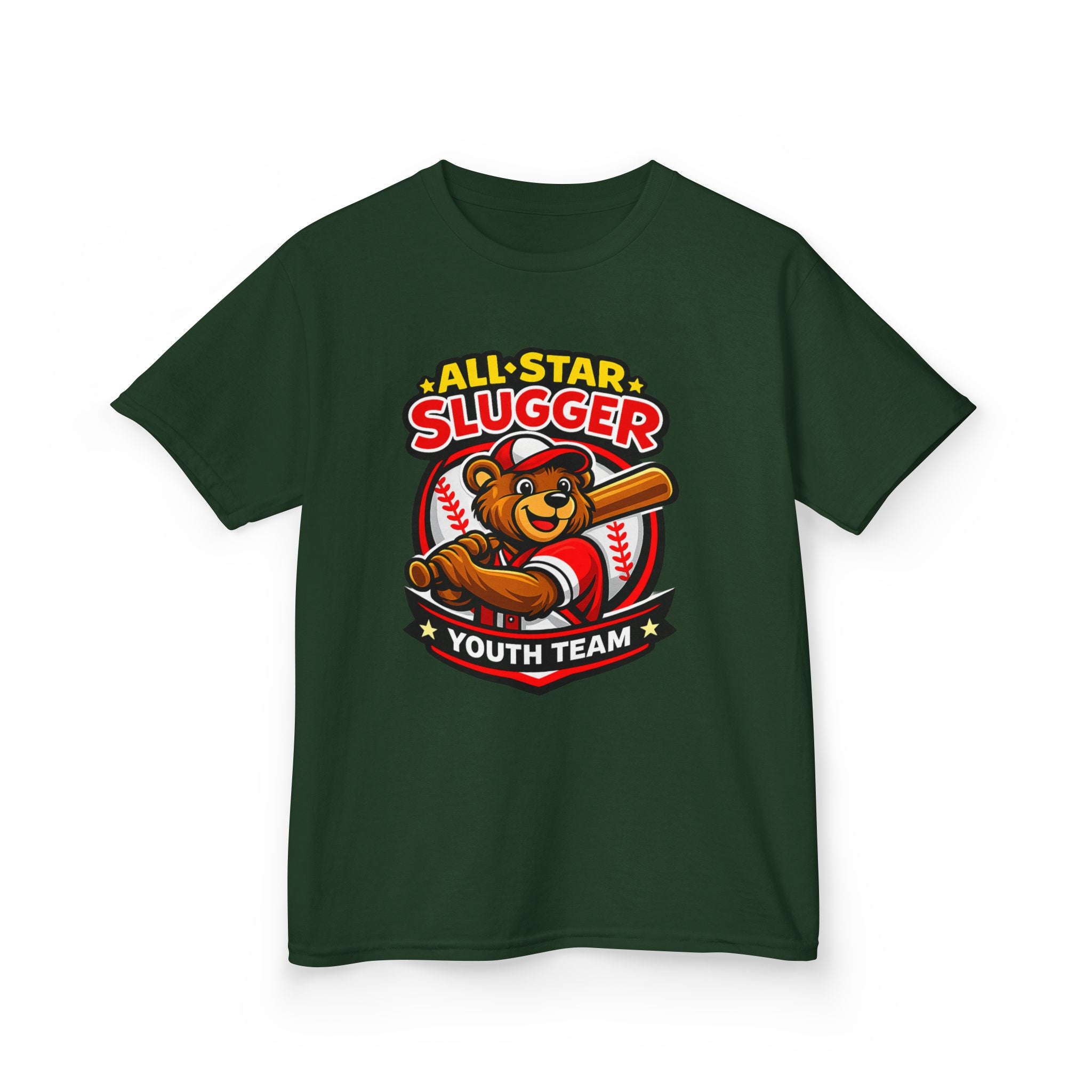 Kids Baseball T-Shirt – All Star Slugger Graphic Tee