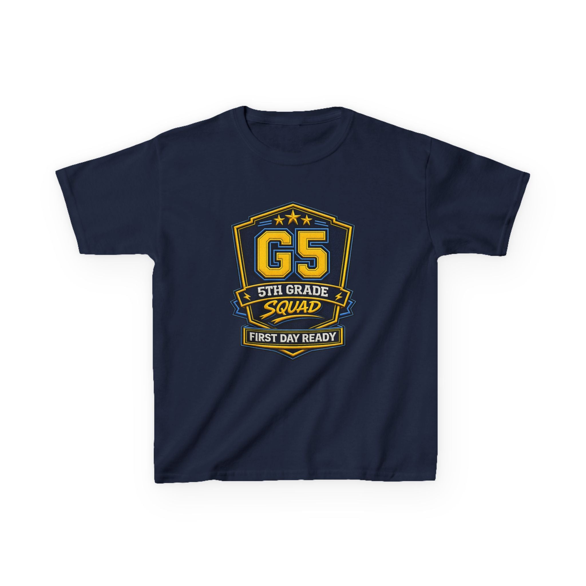Kids 5th Grade T-Shirt — 'G5 First Day Ready' Back-to-School Graphic Tee