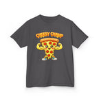 Kids Pizza T-Shirt — 'Cheesy Champ' Fun Food Graphic Tee