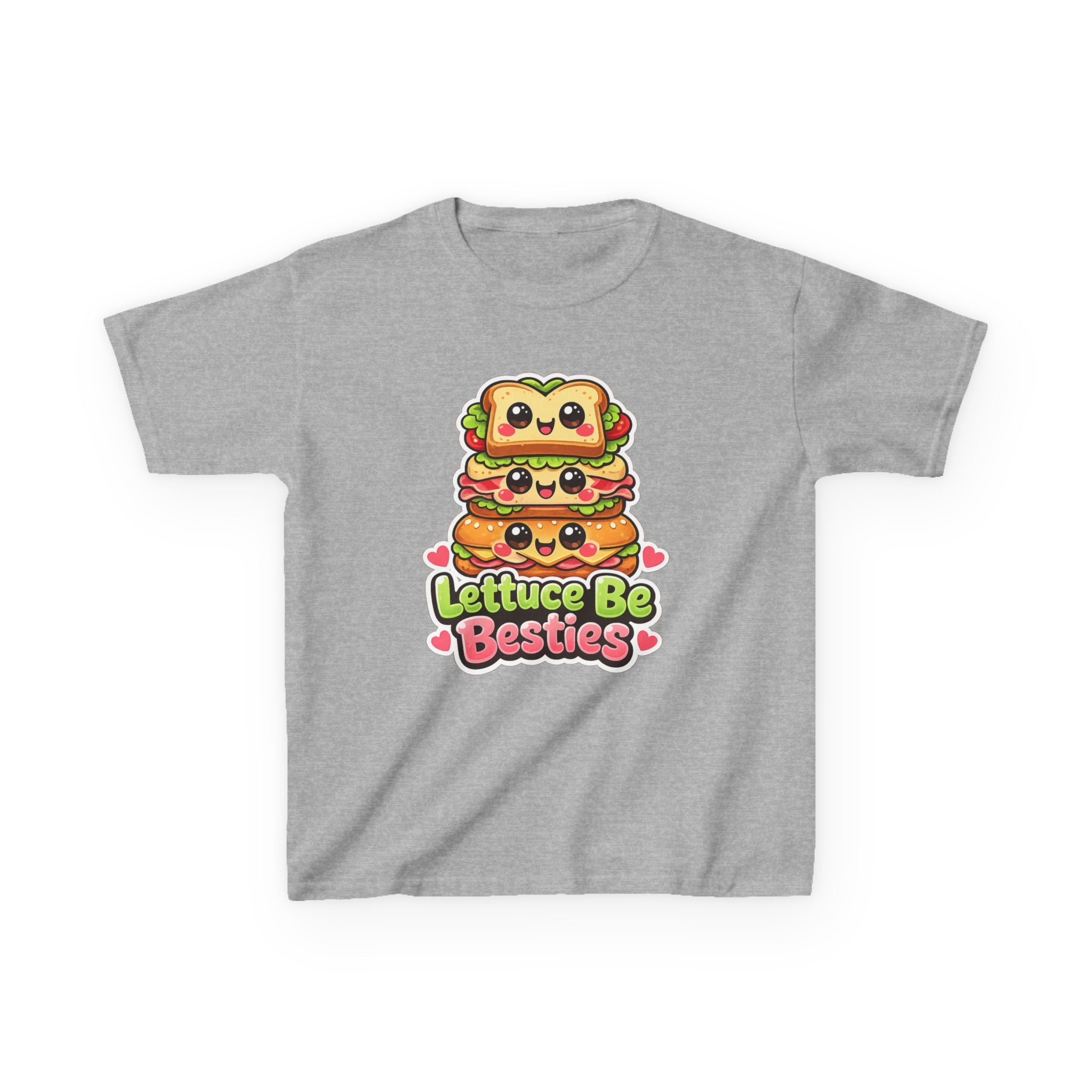 Kids Food T-Shirt – Kawaii Sandwich Graphic Tee