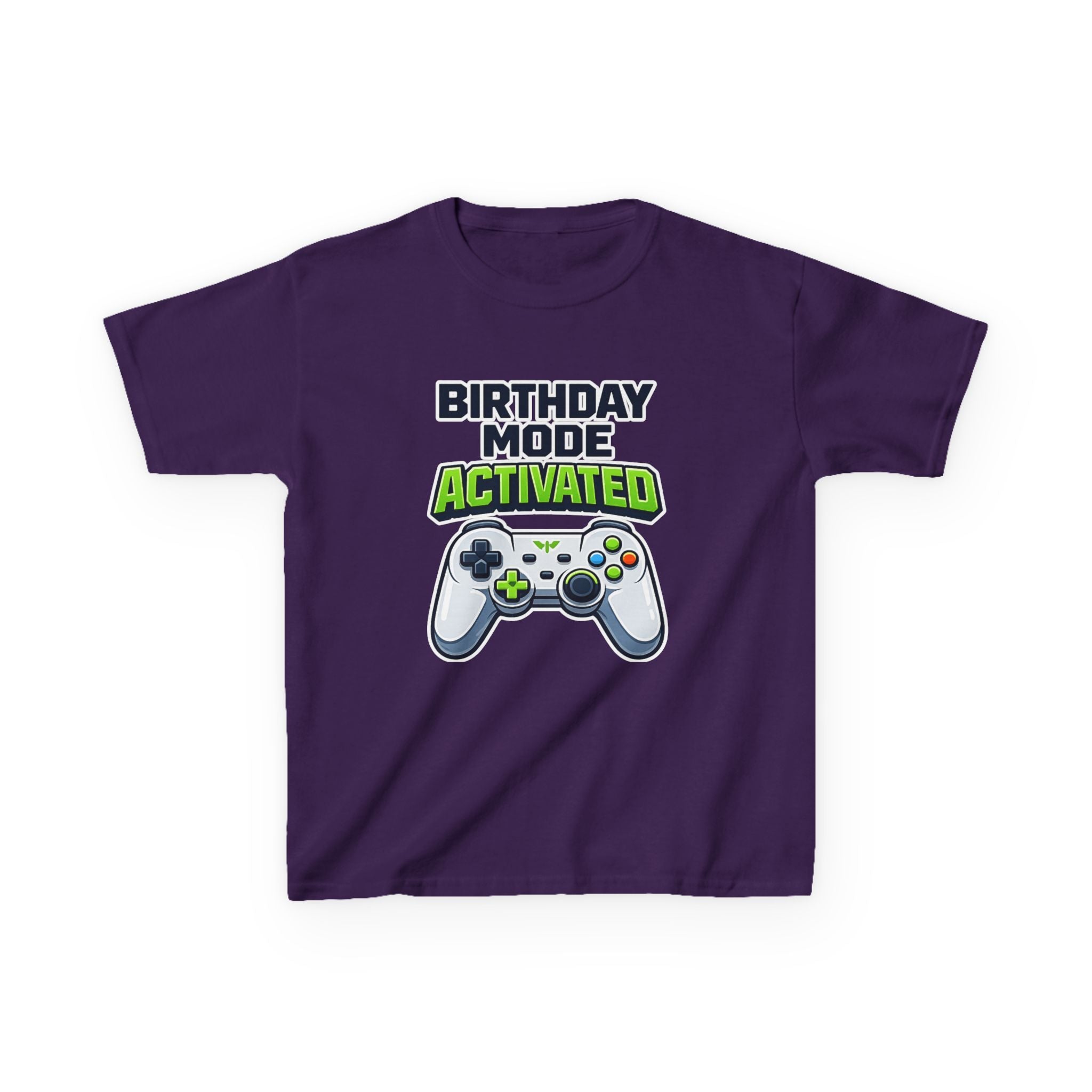 Kids Birthday Gamer T-Shirt – Birthday Mode Graphic Tee