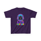 Kids Gaming T-Shirt — 'Level Up!' Colorful Controller & Headset Graphic Tee