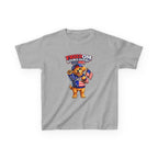 Kids Patriotic T-Shirt — 'Freedom Looks Good on Me' USA Dog Graphic Tee