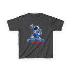Kidxtr™ Kids Space T-Shirt — 'My Next Goal: The Stars' Astronaut Graphic Tee