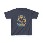Kids Skateboard T-Shirt — 'Little Explorer' Skateboarding Puppy Graphic Tee