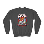 Kidxtr™ Kids MVP Crewneck Sweatshirt — 'MVP Energy' Bold Graphic Youth Sweatshirt