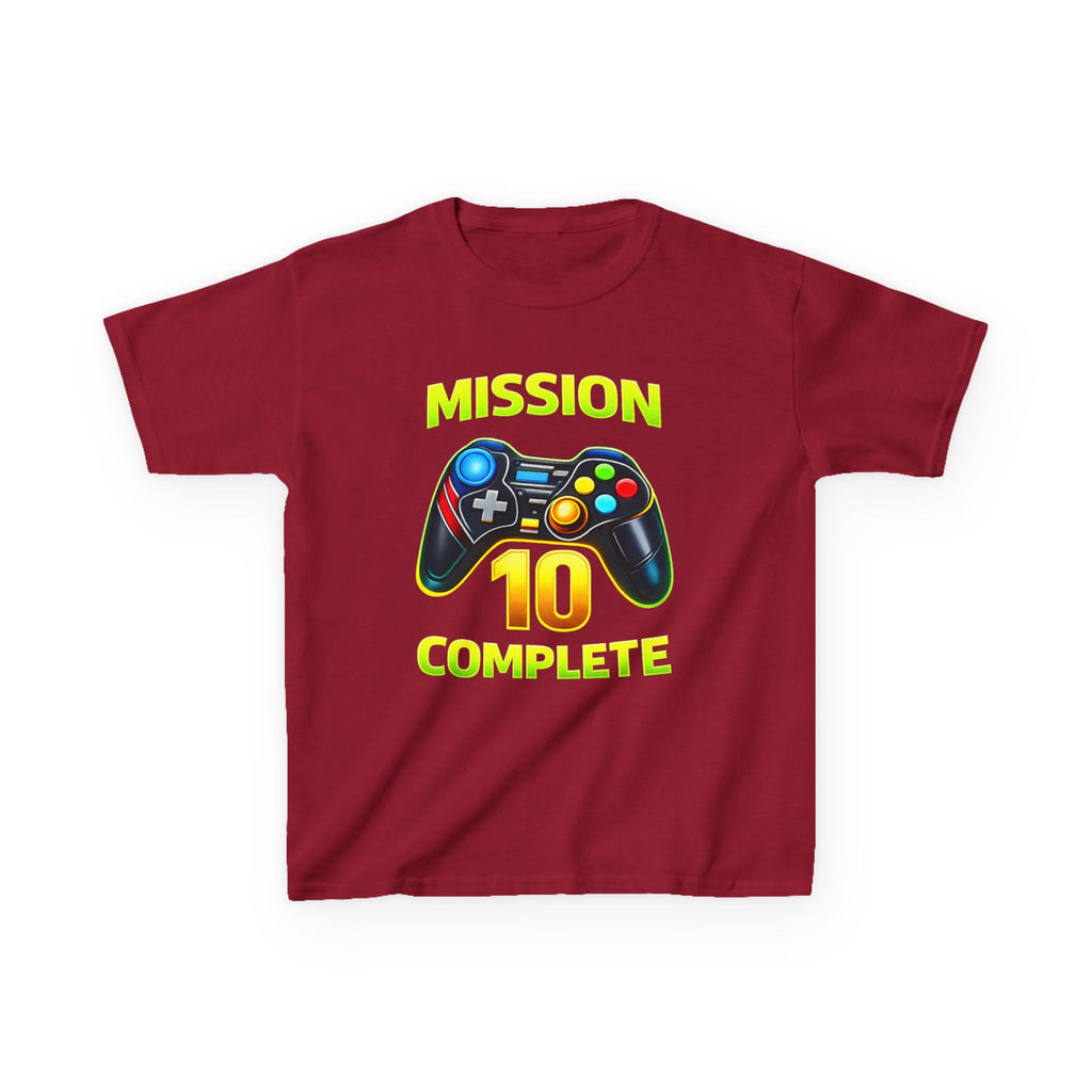 Kids Gamer T-Shirt – Mission Complete Graphic Tee
