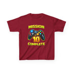 Kids Gamer T-Shirt – Mission Complete Graphic Tee