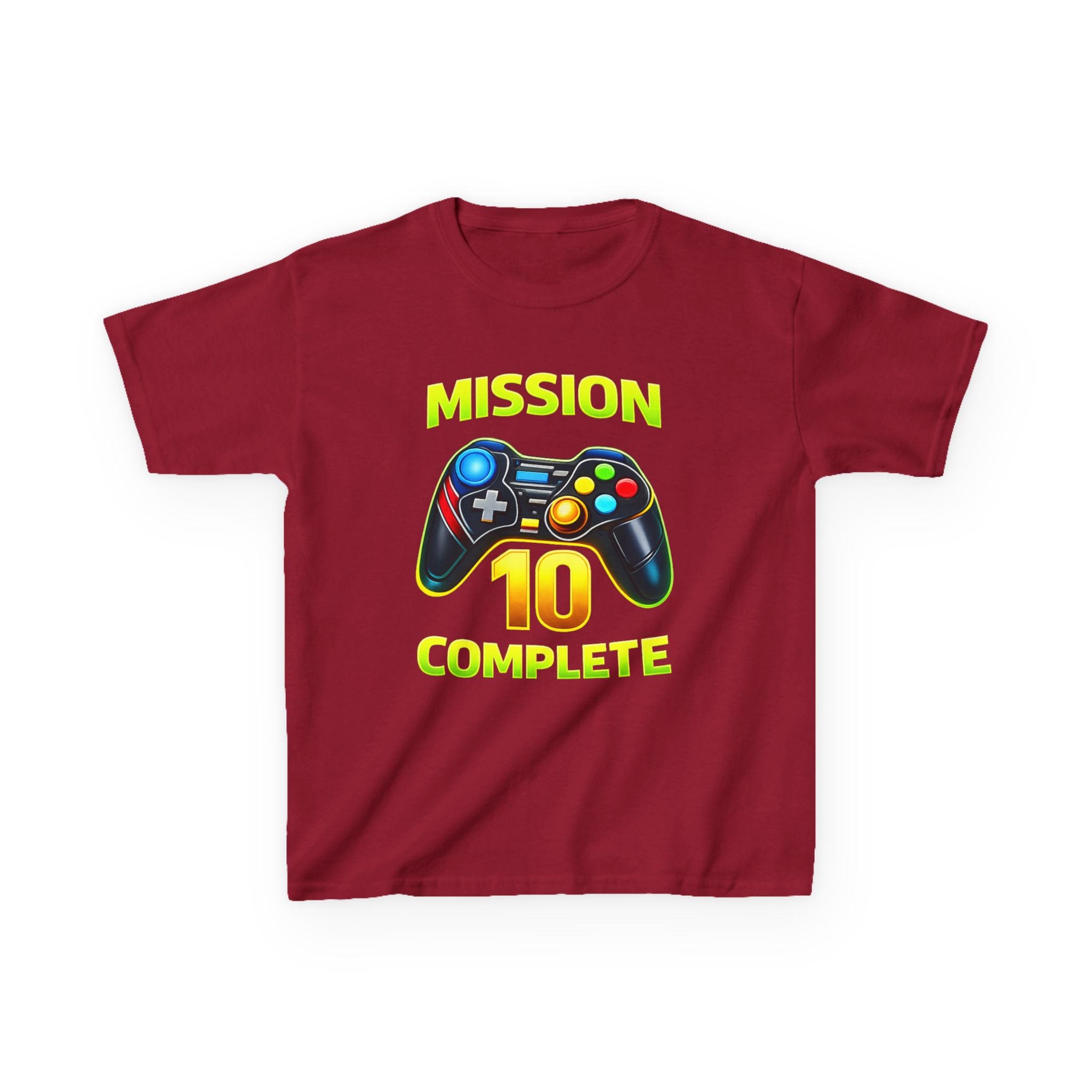 Kids Gamer T-Shirt – Mission Complete Graphic Tee
