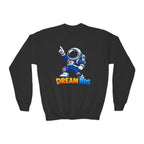 Kidxtr™ Kids Dream Crewneck — 'Dream Big' Cartoon Graphic Sweatshirt
