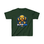 Player Pup Kids T‑Shirt — Cute Gaming Dog Tee for Children