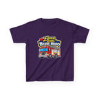 Kids Tee — "Brave Little Brave Hero" Firetruck Graphic