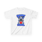 Kids Panda T-Shirt — 'Happy Is Cool' Heart Graphic Tee