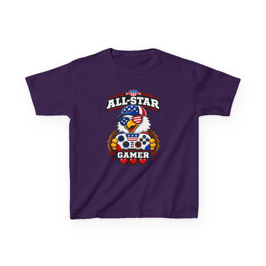 Kids Gamer T-Shirt – All Star Gamer Graphic Tee