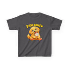 Kids Tee — "Paw-some" Puppy Graphic