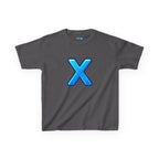 Kidxtr™ Kids Letter X T-Shirt — 'X Marks the Vibe' Bold Graphic Tee