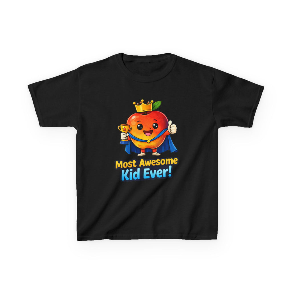Crowned Apple - Kids T Shirt