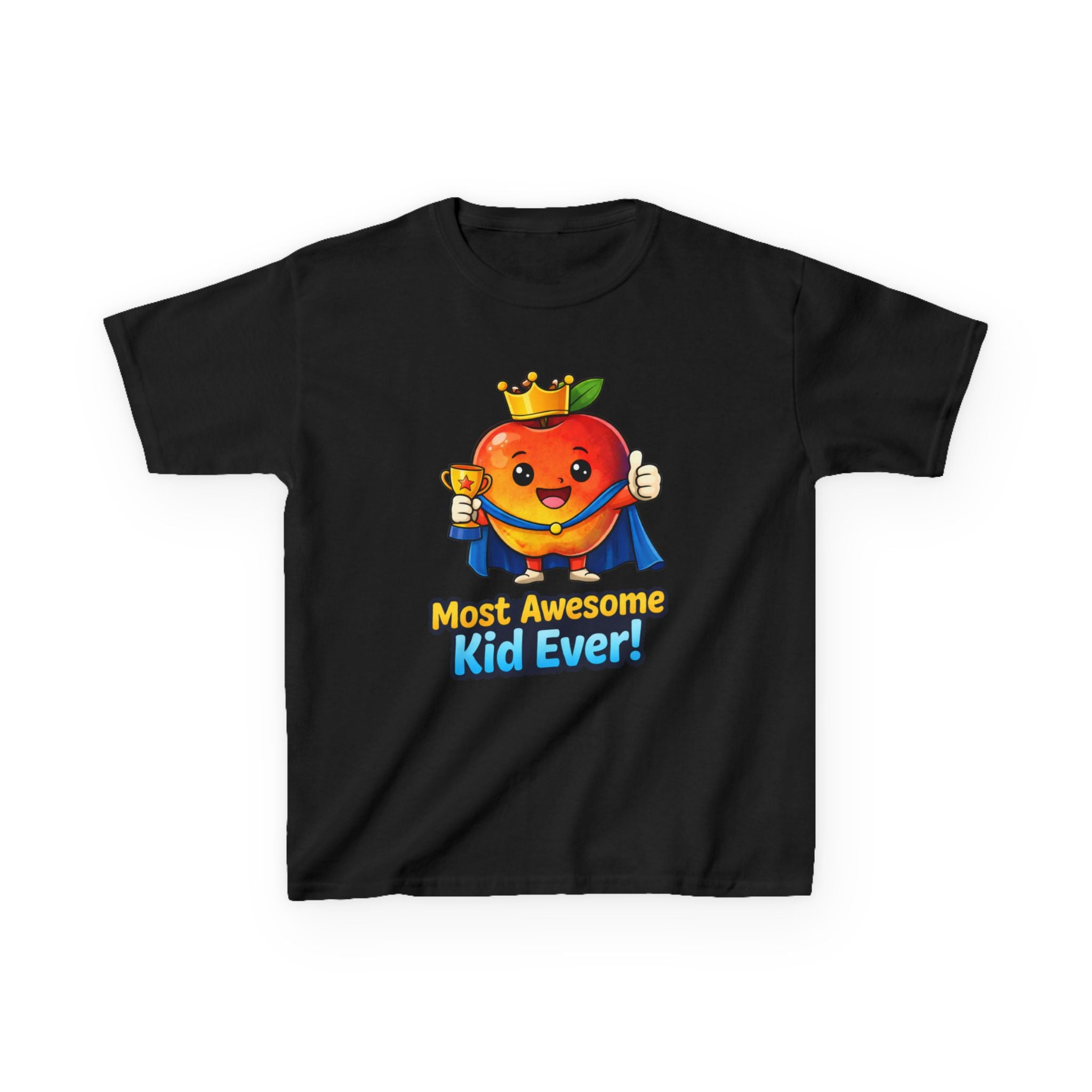 Crowned Apple - Kids T Shirt